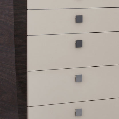 48" Refined Beige High Gloss Chest