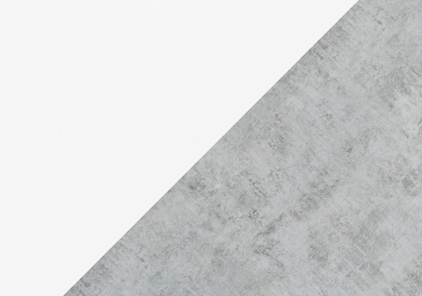 36" Gray and White Abstract Console Table With Shelves