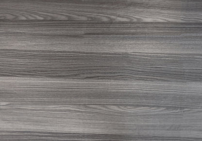 24" Dark Gray Wood End Table With Six Open Shelves