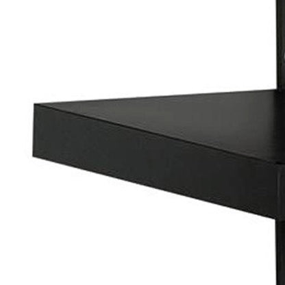60" Dark Brown Cabinet Enclosed Storage TV Stand