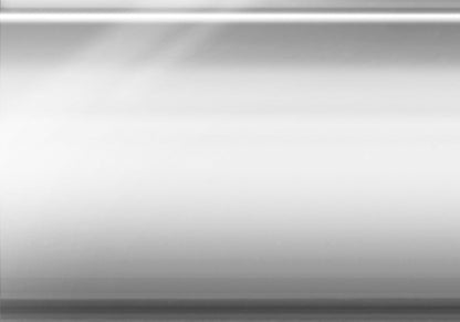 22" Clear And Silver Glass And Iron Coffee Table