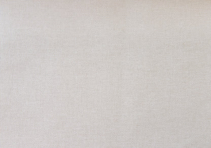 Beige Twin Tufted Upholstered Linen Bed Frame with Nailhead Trim
