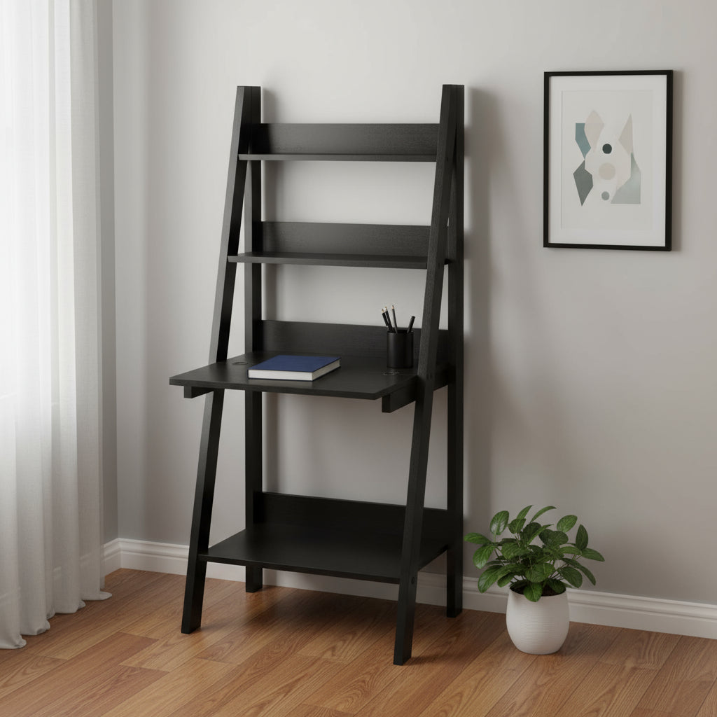 19" Espresso Ladder Desk