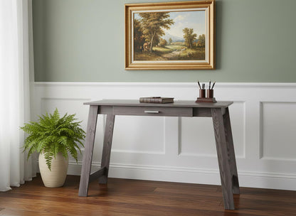 18" Gray Computer Desk