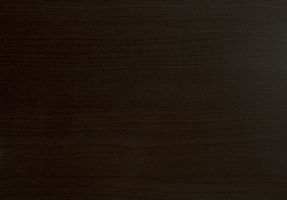 47" Espresso and Gold Writing Desk