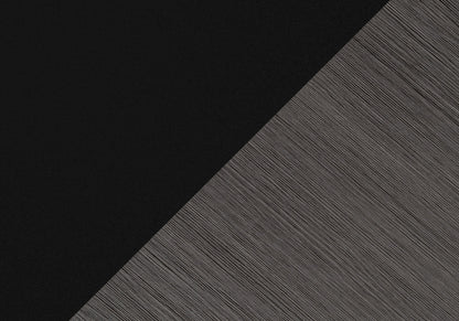 47" Gray and Black L Shape Computer Desk With Three Drawers