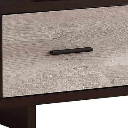 47" Wood Brown Cabinet Enclosed Storage TV Stand
