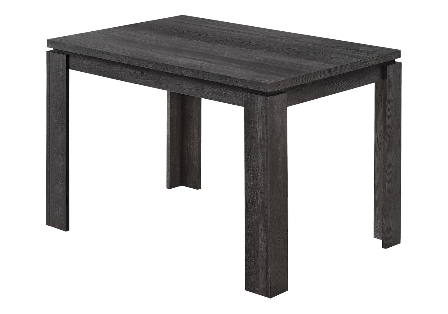 47" Black Dining Table