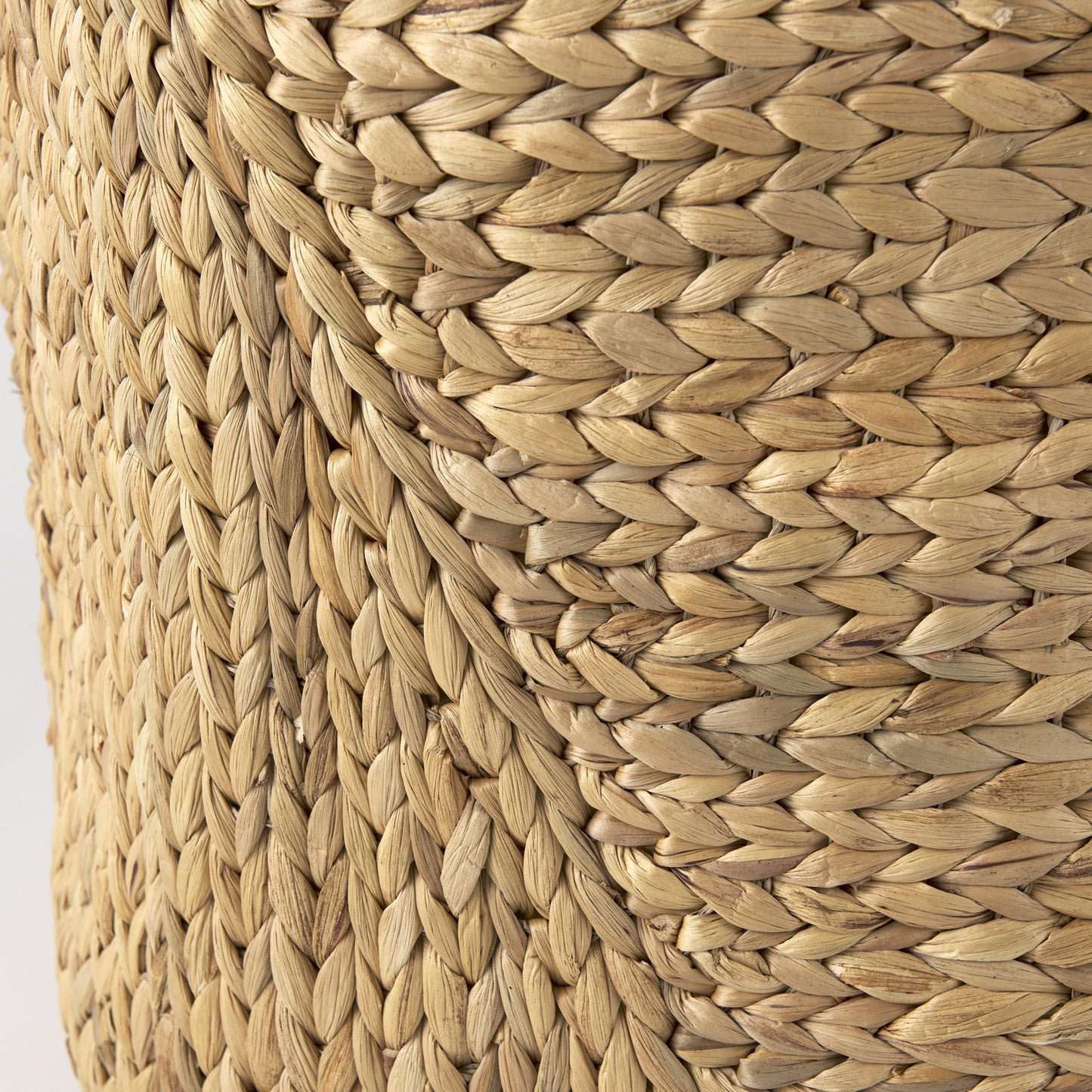 Set of Three Brown Wicker Basket