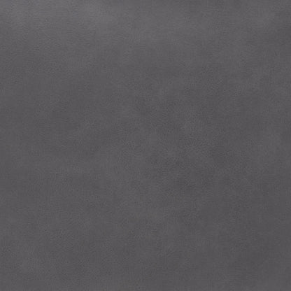 28" Gray And Black Faux Leather And Upholstered Club Chair