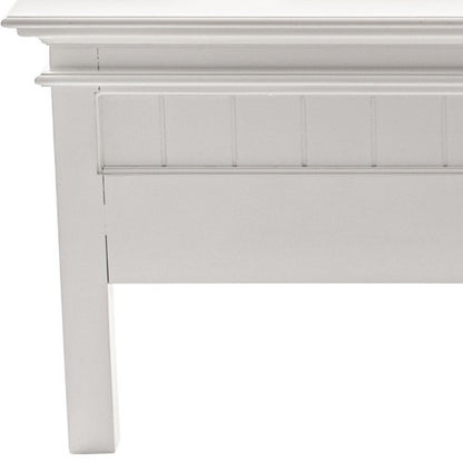 Classic White Panel King Size Bed