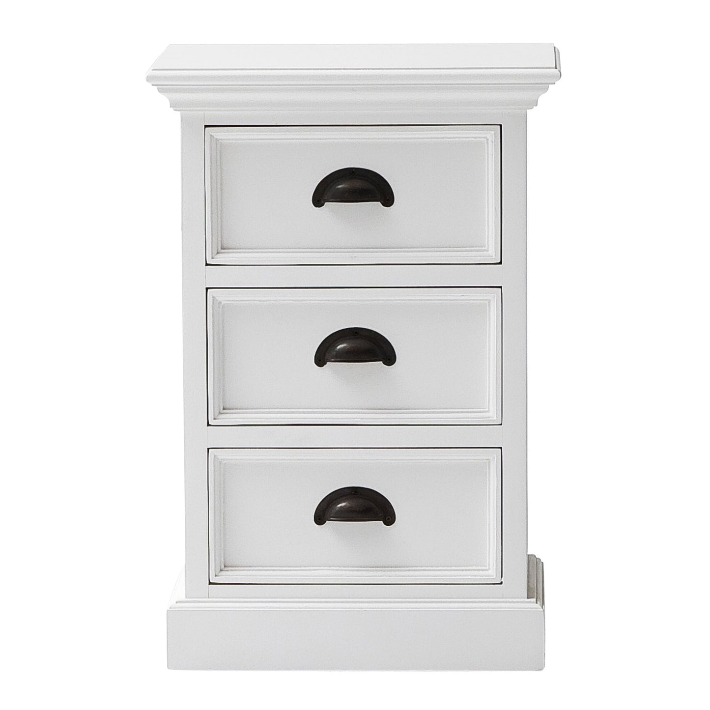 24" Solid Wood and Wood Nightstand