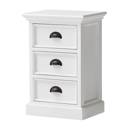 24" Solid Wood and Wood Nightstand