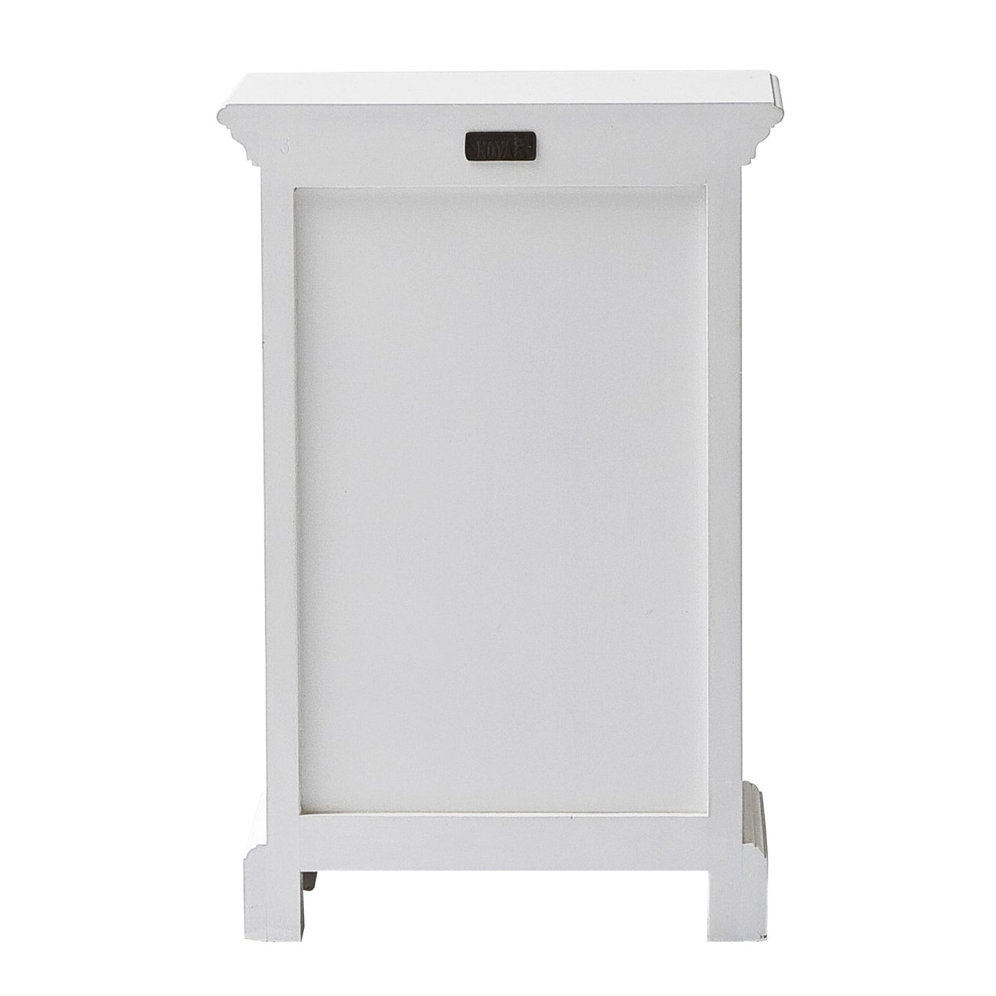 24" Solid Wood and Wood Nightstand
