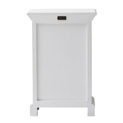 24" Solid Wood and Wood Nightstand