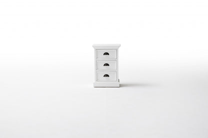 24" Solid Wood and Wood Nightstand