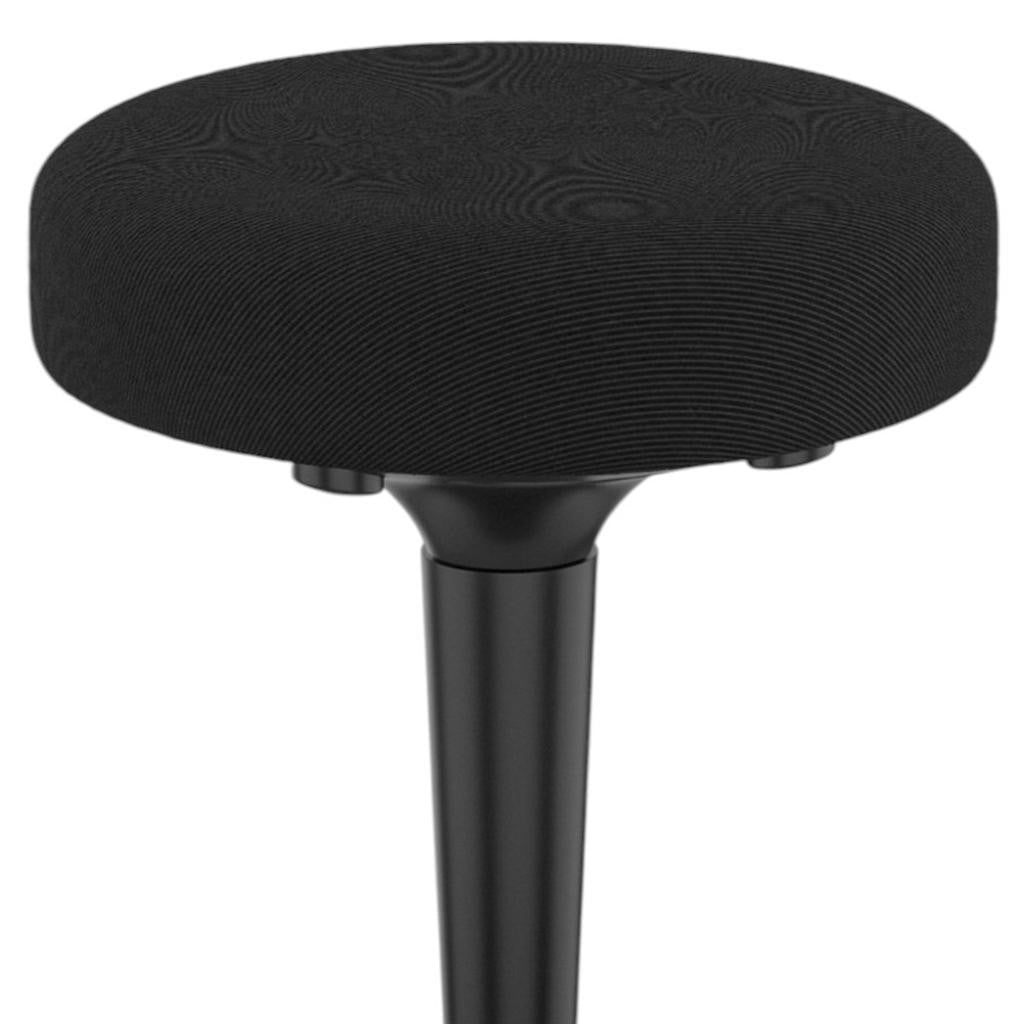 Black and Gray Adjustable Height Swivel Office Chair