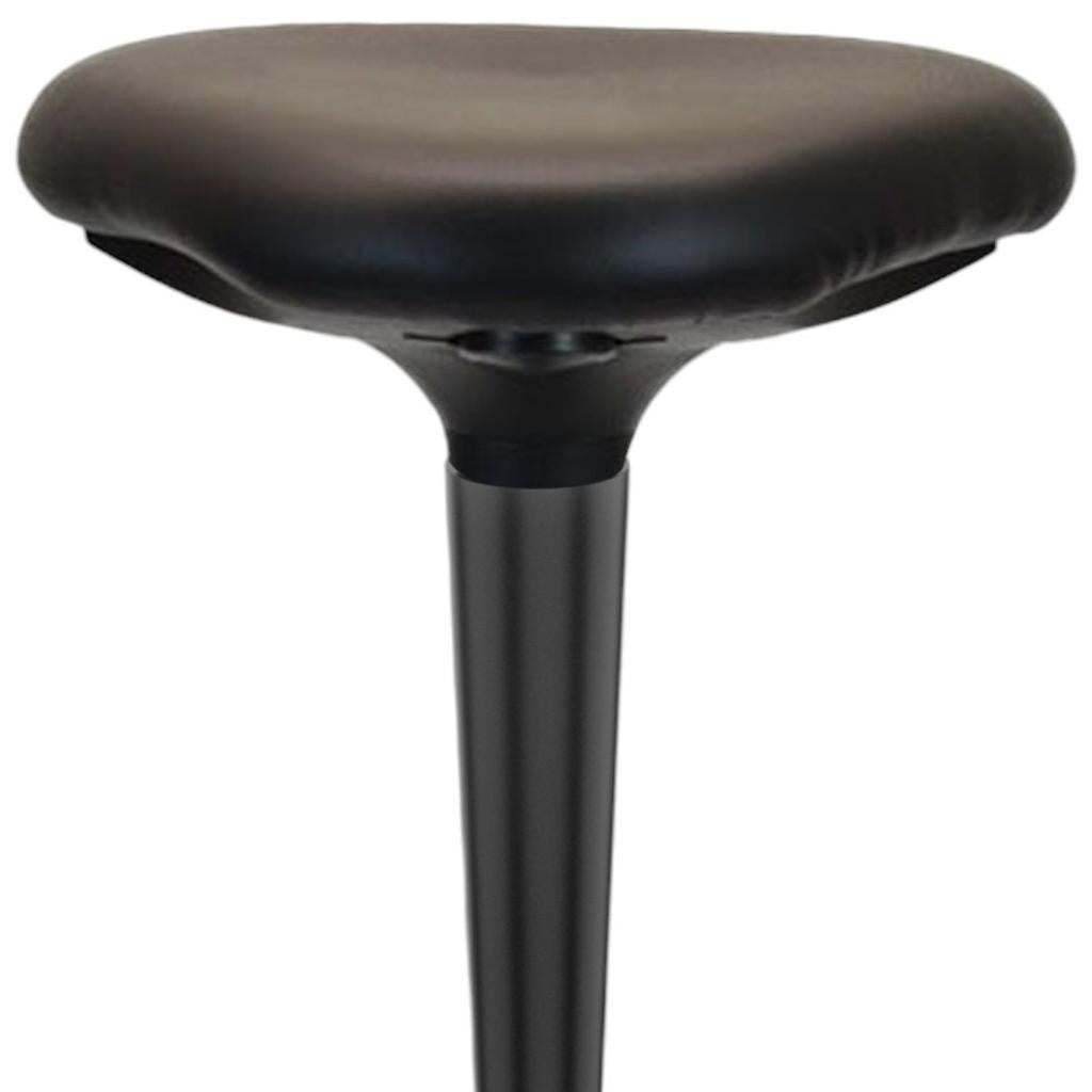 Black Adjustable Height Swivel Office Chair