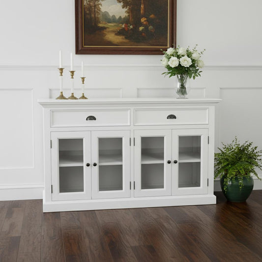 Classic White Small Buffet Table