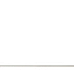 35" White and Silver Frame Console Table