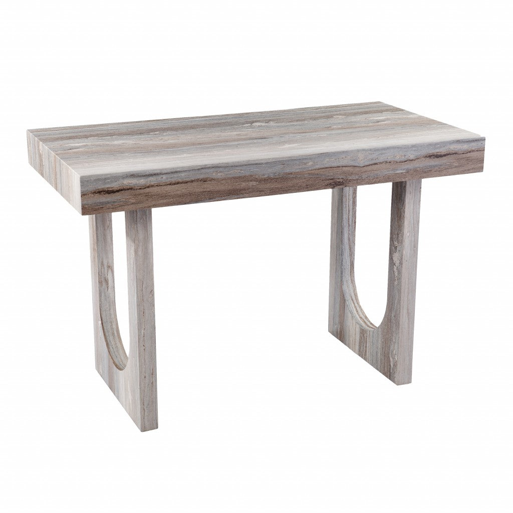 45" Brown Writing Desk