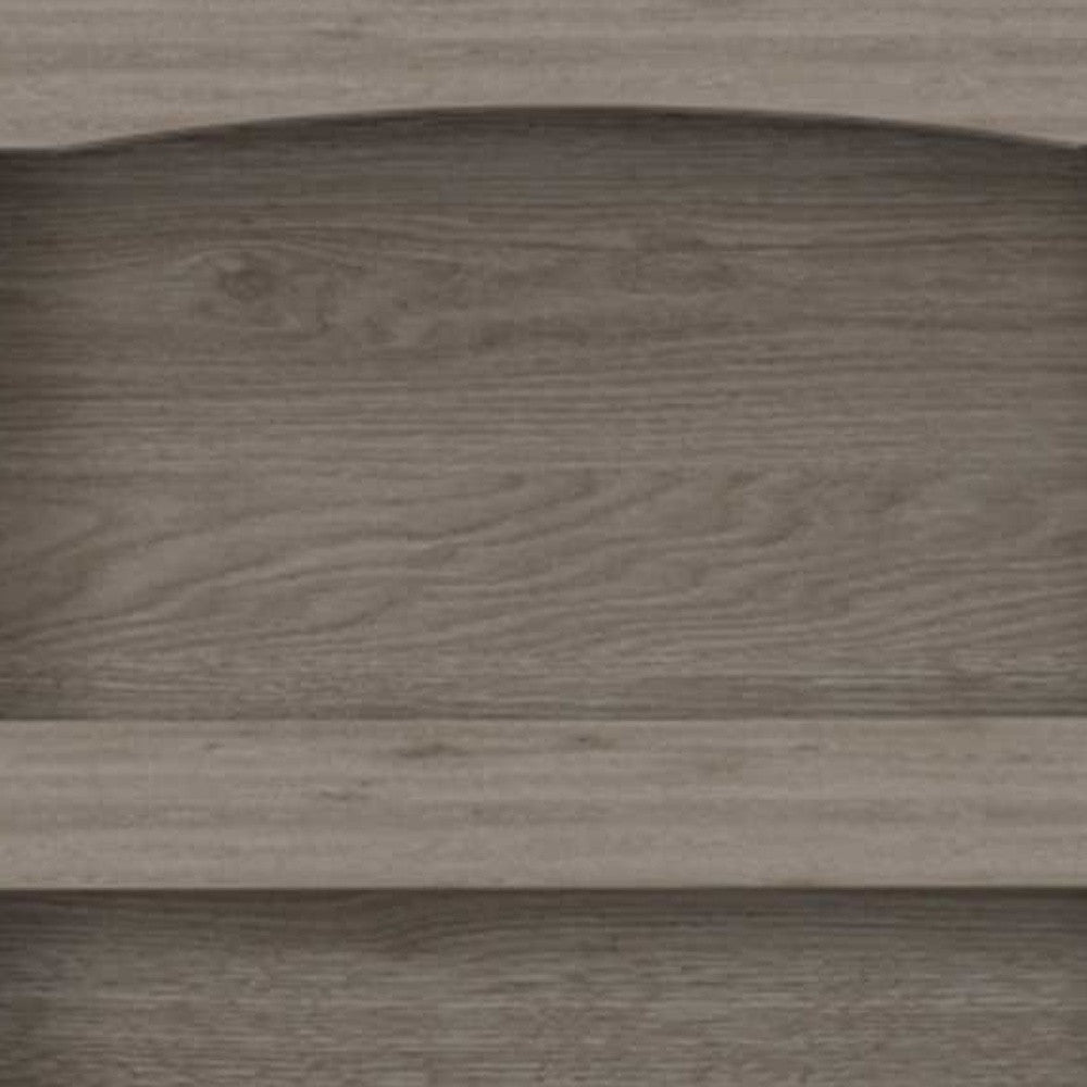 71" Three Tier Bookcase with Two doors