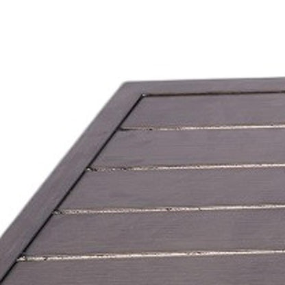 Gray Wicker Outdoor Gas Fire Pit Table with Ice Bucket