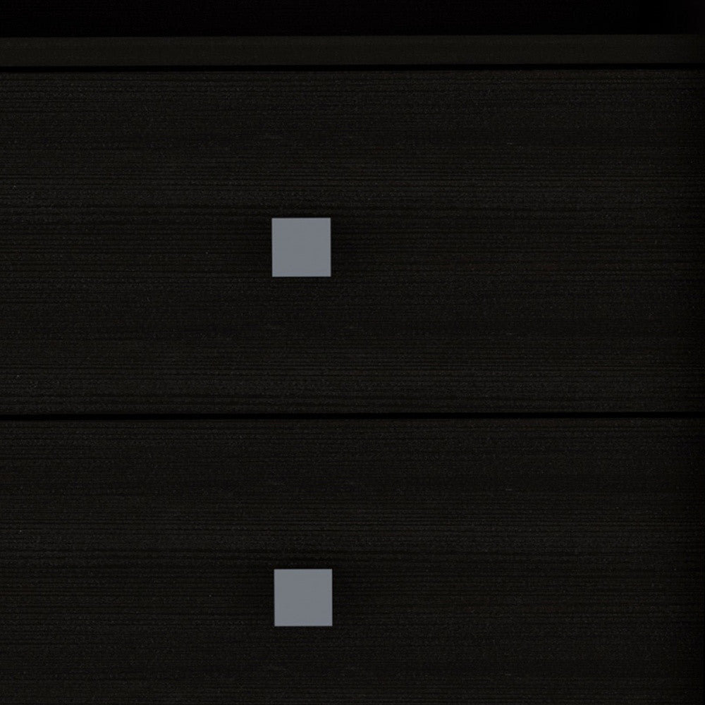 22" Wood Two Drawer Nightstand