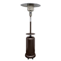 48000 BTU Bronze Steel Propane Cylindrical Pole Standing Patio Heater