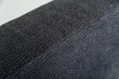 Gray and Brown Wood And Tufted Polyester King Bed Frame