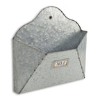 12" Gray Metal Paper Organizer