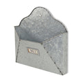 12" Gray Metal Paper Organizer