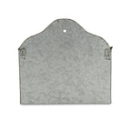 12" Gray Metal Paper Organizer