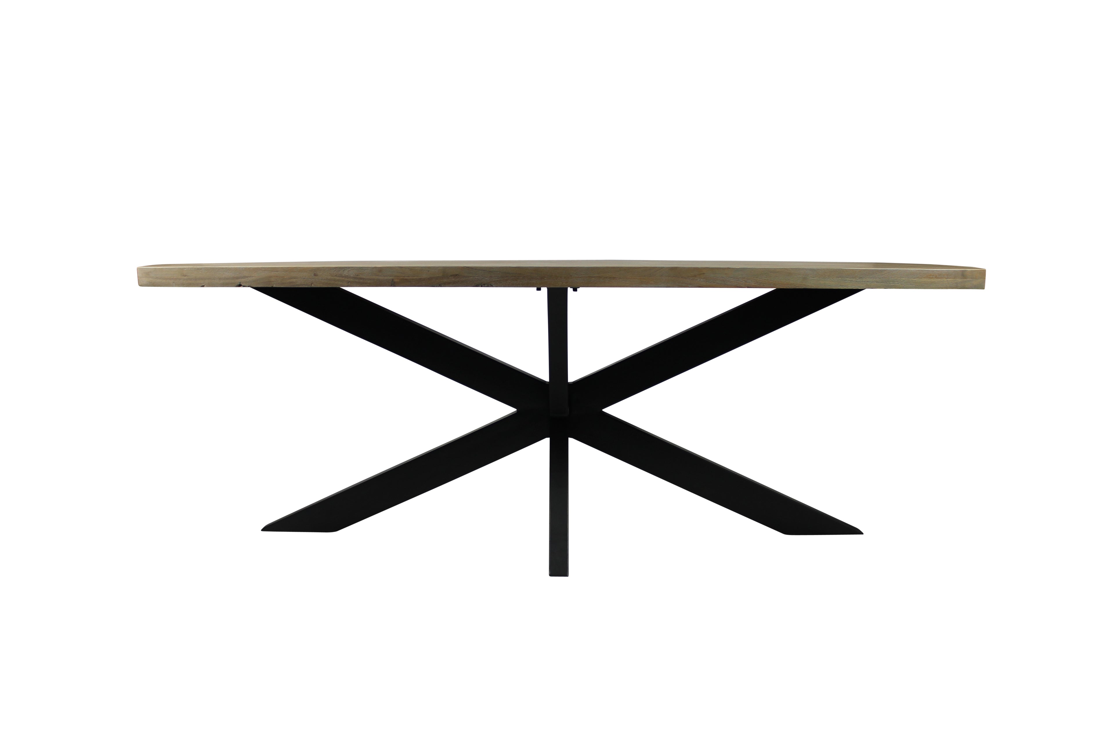 Nine Piece Gray and Black Solid Wood Dining Set with Eight Chairs