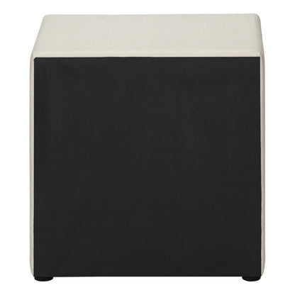 21" Beige Wood Two Drawer Nightstand