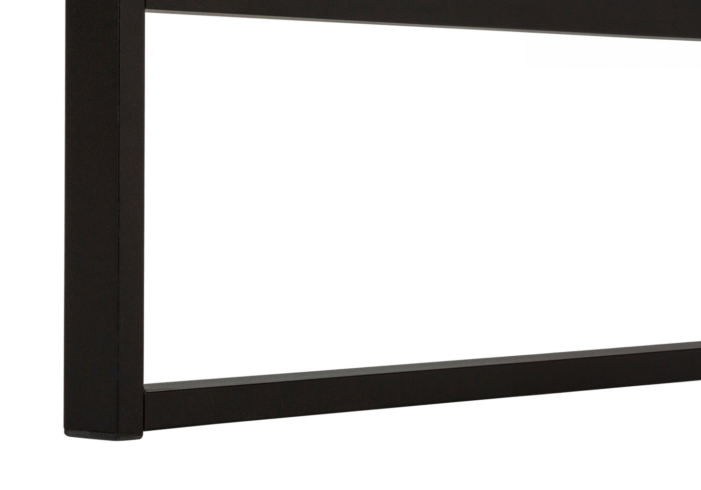 49" Natural and Black Computer Desk
