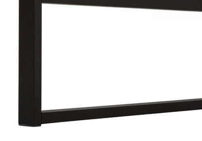 49" Natural and Black Computer Desk