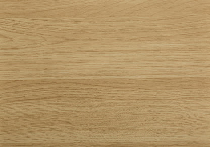 47" Natural and White Wood and Metal H-Shape Computer Desk With Two Drawers