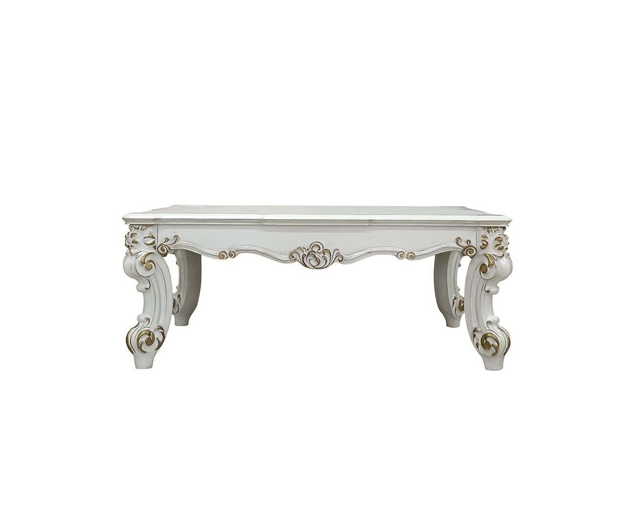 53" Pearl Wood Coffee Table