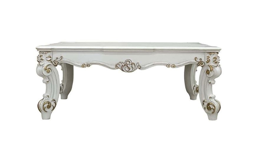 53" Pearl Wood Coffee Table