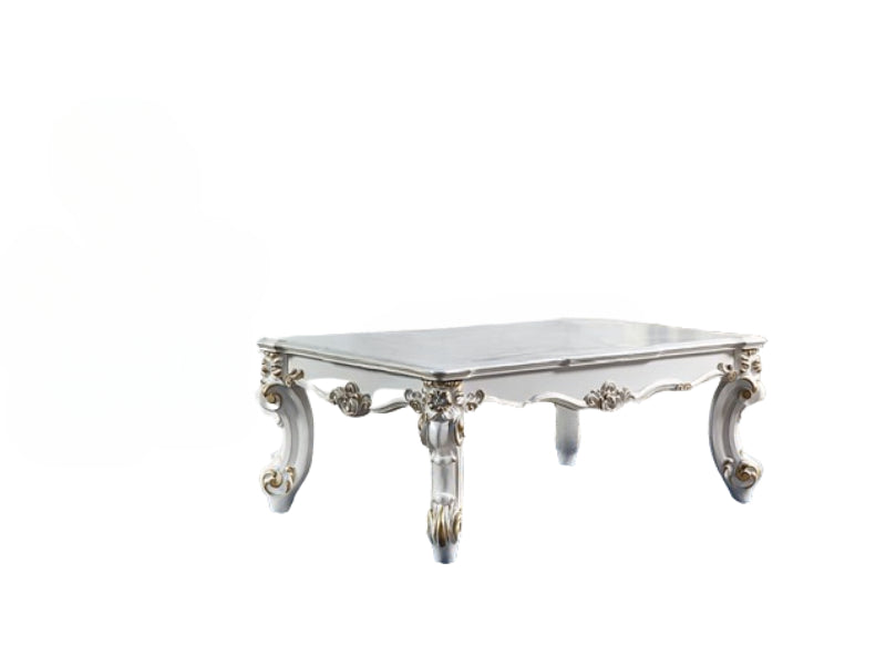 53" Pearl Wood Coffee Table