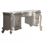 62" Pearl Wood Vanity Table With Three Drawers