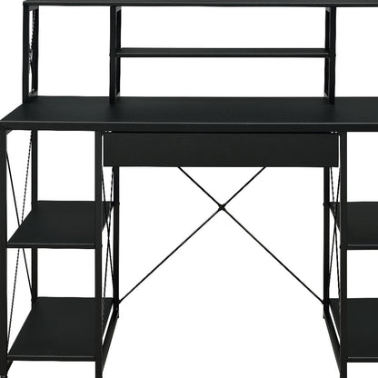 47" Black Computer Desk