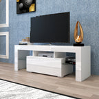 Entertainment TV Stand, Large TV Stand TV Base Stand With LED Light TV Cabinet.