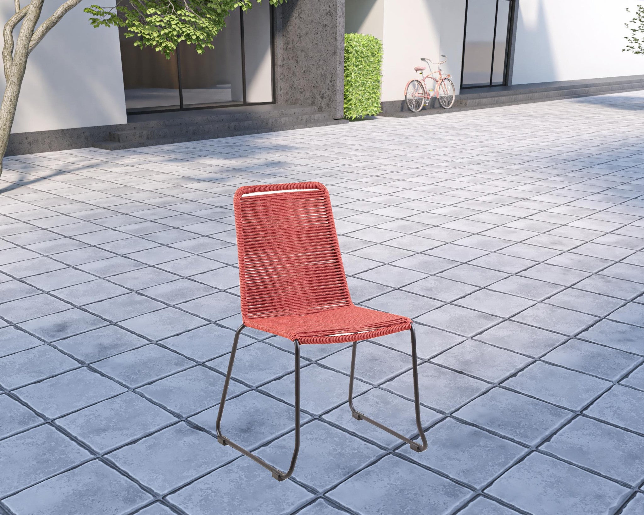 Five Piece Brown and Black Solid Wood Dining Set with Four Chairs