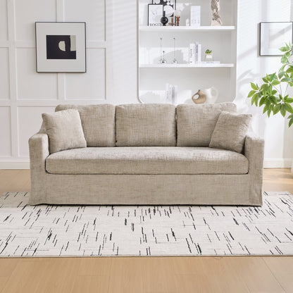 83.86" Wide Modern Casual Sofa