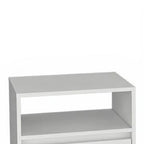 Two Piece White Bedroom Set