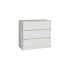 Two Piece White Bedroom Set