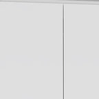 Two Piece White Bedroom Set