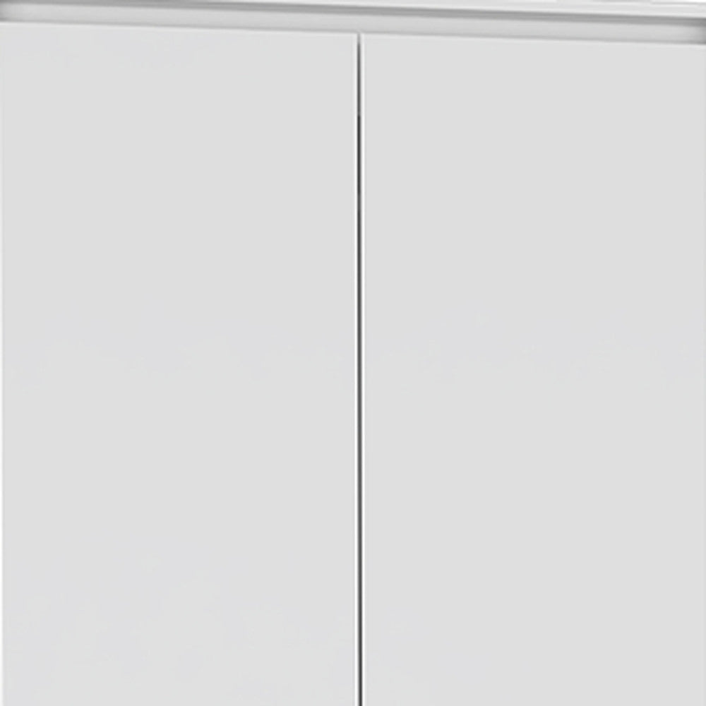 Two Piece White Bedroom Set